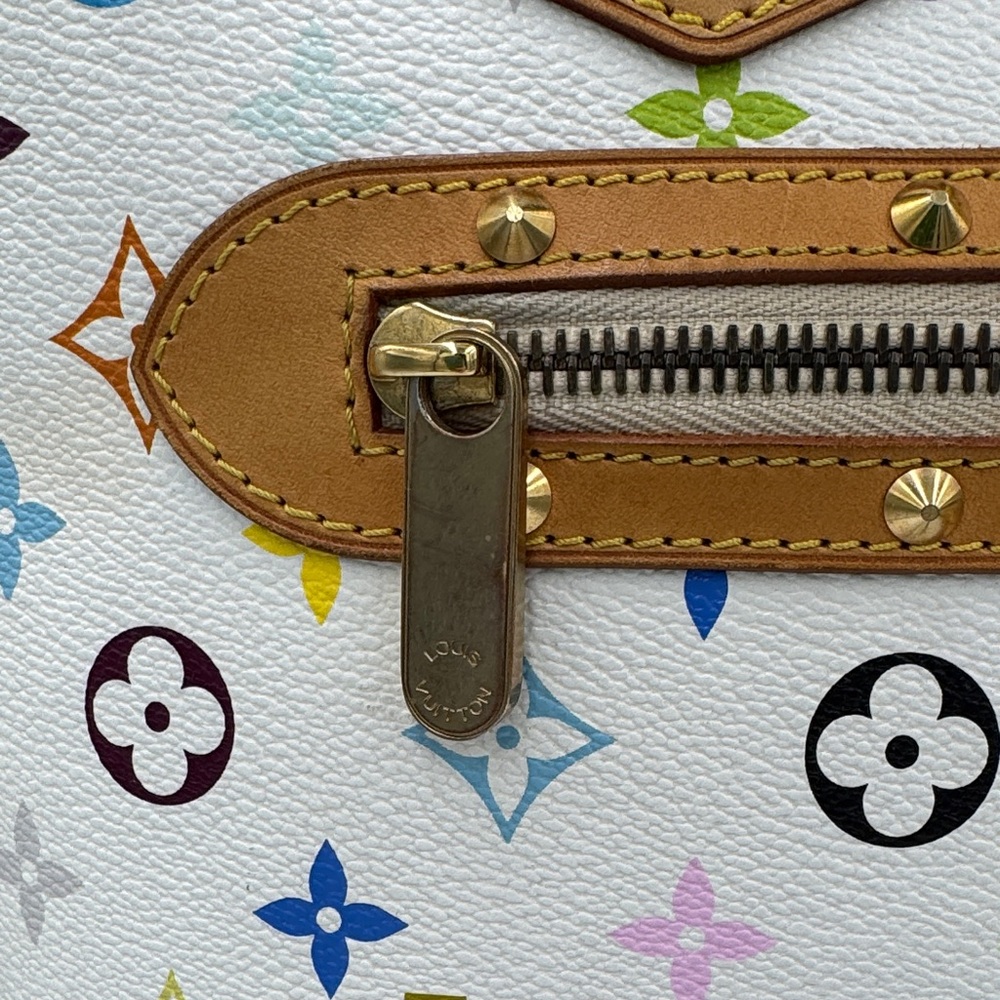 Louis Vuitton White Murakami Alma - Picture 4 of 12